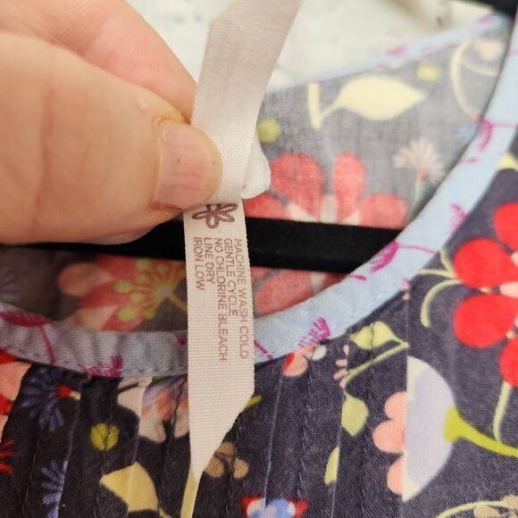 Matilda Jane 435 Floral Sleeveless Fit & Flare Dress Multicolor Size 14 Rayon - Picture 9 of 14